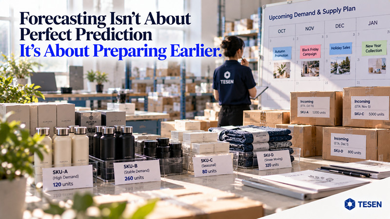 How Inventory Forecasting Helps Ecommerce Brands Prepare for Fulfillment Demand