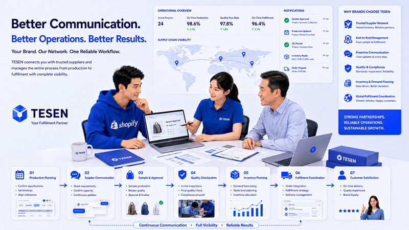 Why Supplier Communication Is an Underrated Competitive Advantage for Shopify Fulfillment