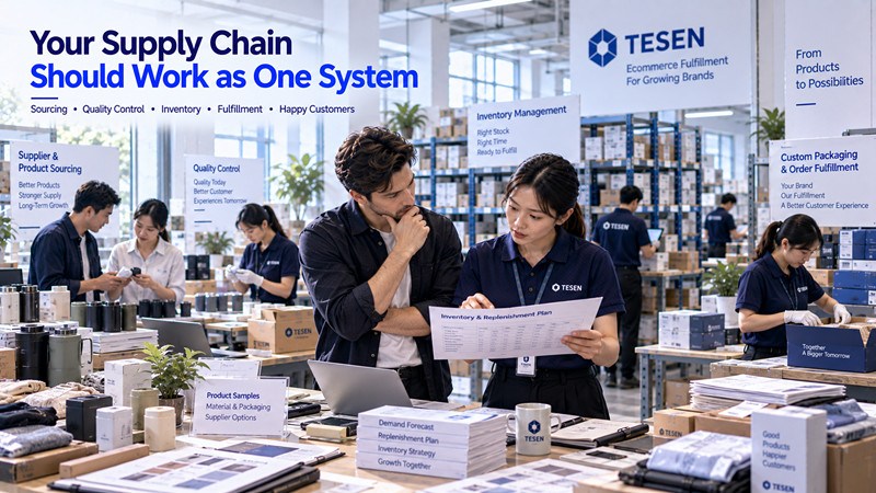 How Growing Shopify Brands Should Manage Sourcing, Inventory and Fulfillment as One System