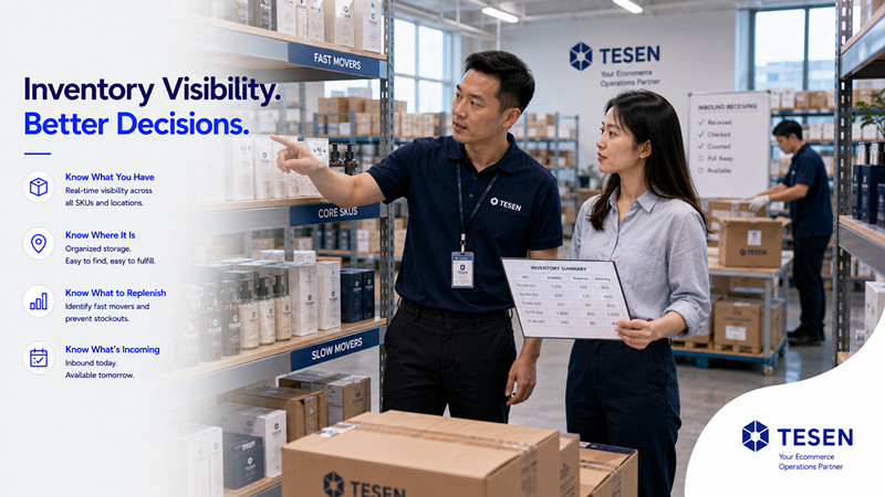 Why Inventory Visibility Matters More Than Inventory Volume for Ecommerce Fulfillment