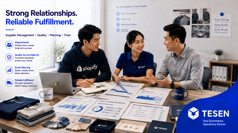 Why Supplier Relationships Matter More Than Product Prices for Shopify Fulfillment