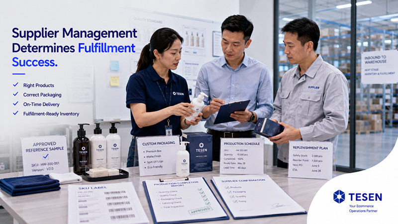 Why Supplier Management Is the Foundation of Reliable Shopify Fulfillment